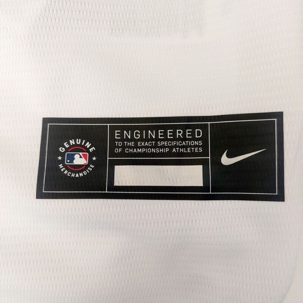 Nike Washington Nationals Mens Size S Full Button Home Jersey White Blank MLB - Picture 5 of 7